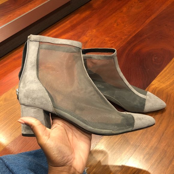 Topshop Sheer Boots - Picture 2 of 5